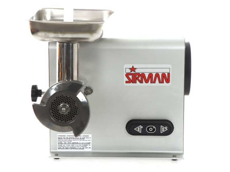 Sirman TC 12 Dakota FX - Tritacarne Elettrico - In Alluminio e Acciaio Inox - 1100W