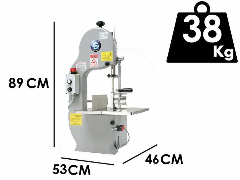 Savioli 220VT - Segaossi verniciato - Lama da 1830 - Trifase - Sega a nastro