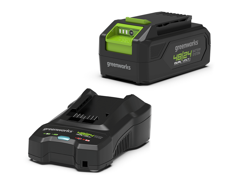 Starter Kit Greenworks 48/24V 2/4 Ah GSK4824B2