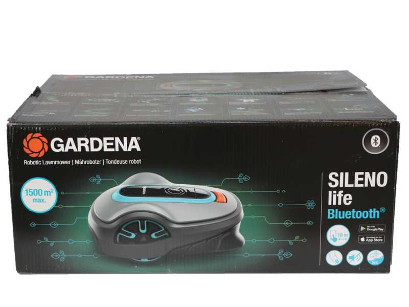 Gardena SILENO life 1500 - Robot rasaerba - Superficie consigliata 1500 m2 - Larghezza di taglio 22 cm