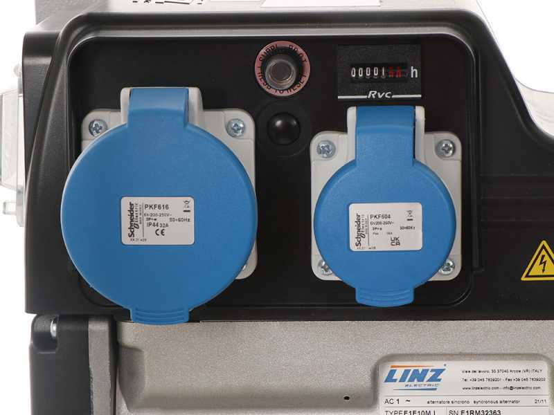 MOSA GE 7000 HBM - Generatore di corrente a benzina con scheda AVR 6 kW - Continua 5 kW Monofase