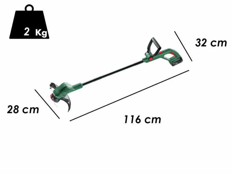 Bosch EasyGrassCut 18V/26 - Tagliabordi a batteria - 18V 2Ah
