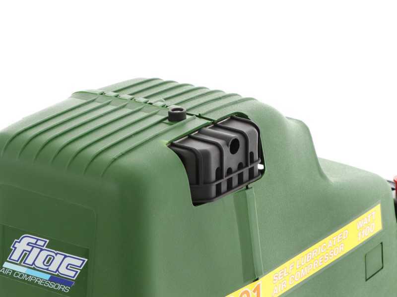 FIAC ECU 201 - Compressore aria elettrico portatile monofase, oil-less - Motore 1.5 HP - 6 lt