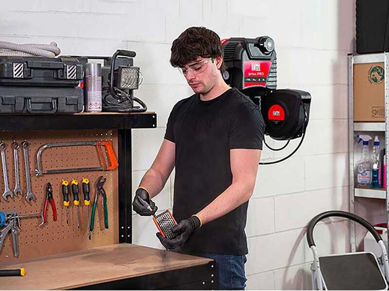 Fini Genius Pro 230/50 - Compressore monofase a muro, oil-less - Motore 1.5 HP 