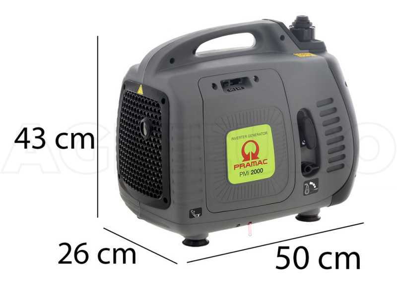 Pramac PMi2000 - Generatore di corrente inverter 1,7 kW monofase - Silenziato