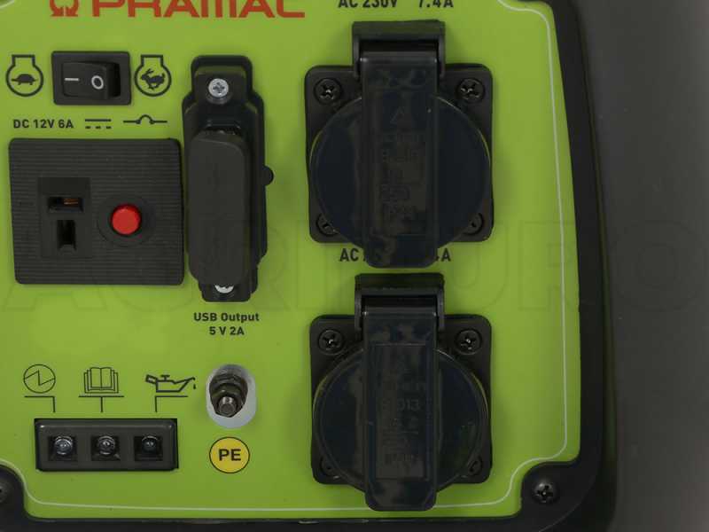 Pramac PMi2000 - Generatore di corrente inverter 1,7 kW monofase - Silenziato