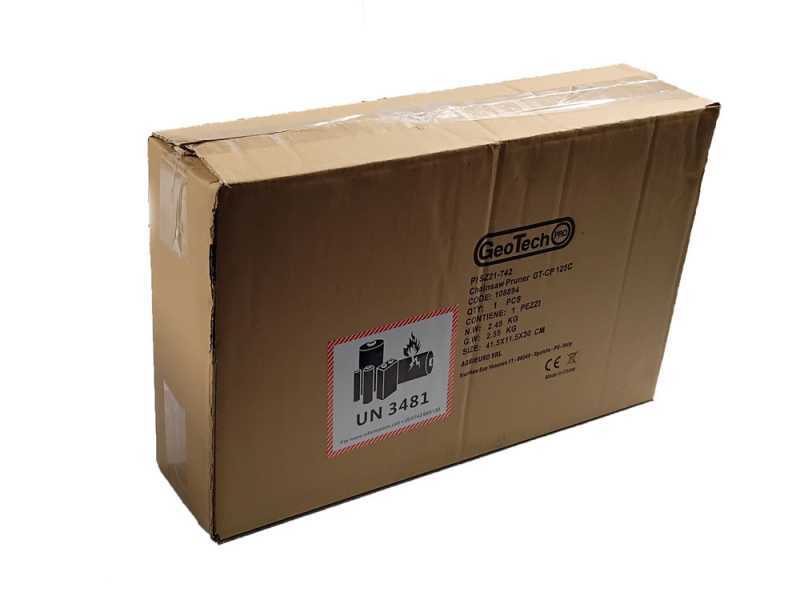 Potatore manuale a batteria GeoTech PRO GT-CP 125C - Batteria 21V 2Ah