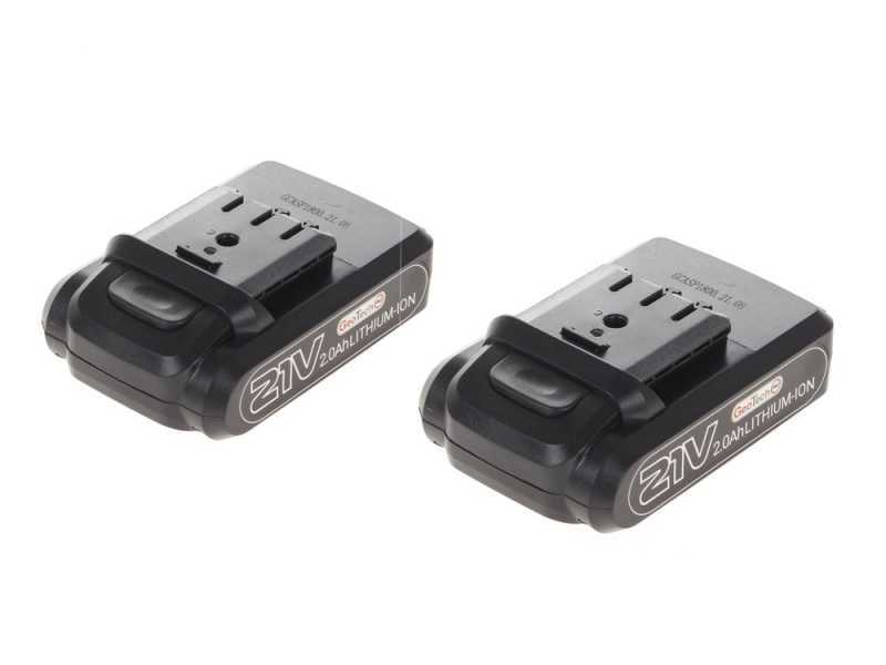 Potatore manuale a batteria GeoTech PRO GT-CP 125C - Batteria 21V 2Ah