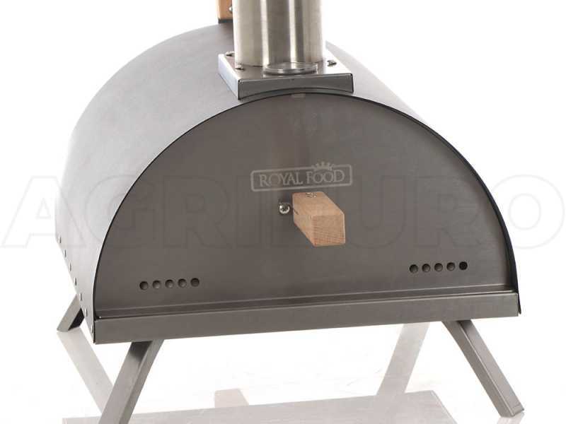 Royal Food WOODSY 13 - Forno a pellet per pizza - Capacit&agrave; di cottura: 1 pizza