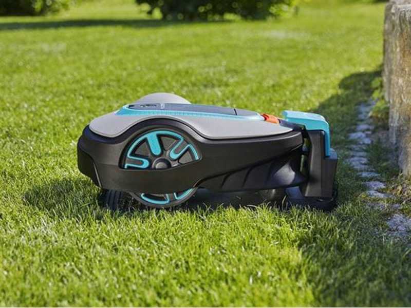 Gardena SILENO life 1000 set Smart - Robot rasaerba - Gestione Gardena Smart App - Superficie consigliata 1000 m2