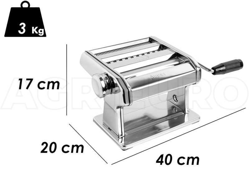 Marcato Ampia 180 - Macchina per la pasta manuale in INOX