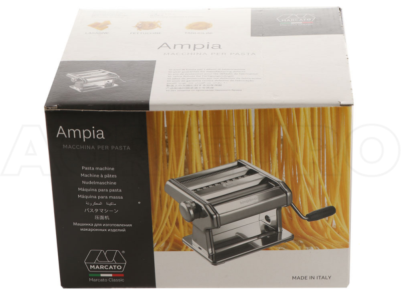 Marcato Ampia 180 - Macchina per la pasta manuale in INOX