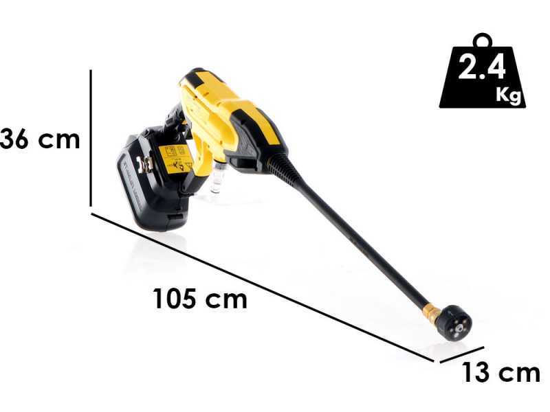 Pistola idropulitrice a batteria STANLEY SFMCPC93M1-QW 18 - Ugello 5 in 1