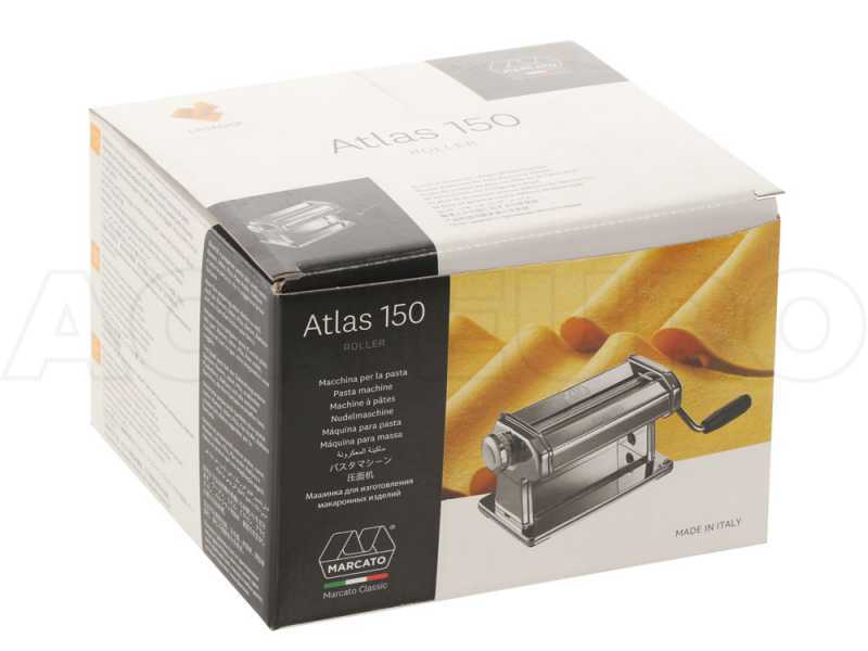 Macchina per la pasta Marcato Atlas 150 Roller - Macchina manuale per la pasta fatta in casa