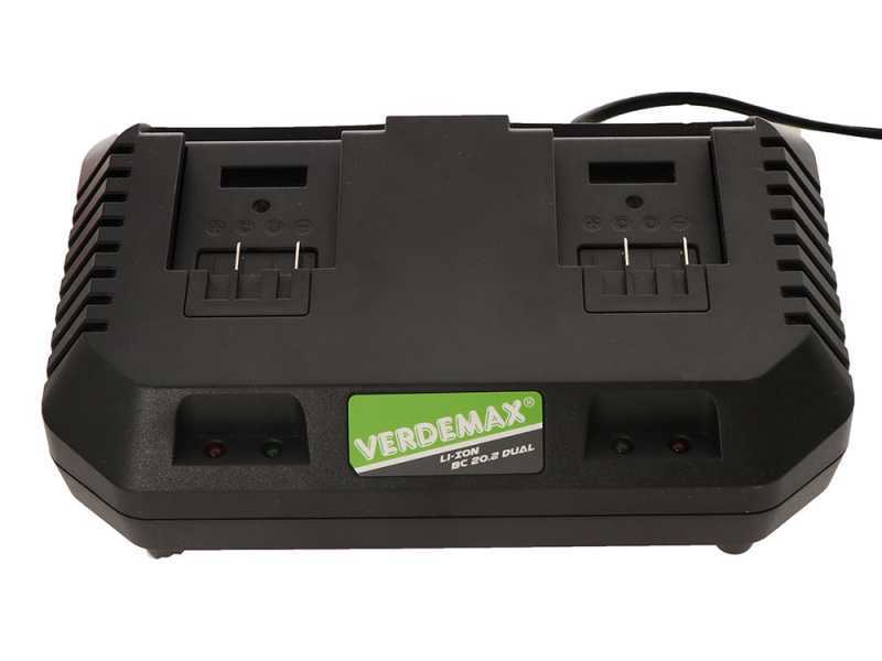 Verdemax SAR40 - Soffiatore aspiratore per foglie 40V 2.5Ah
