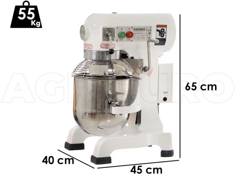 FIMAR EASYLINE B10K - Impastatrice planetaria professionale - Vasca INOX da 10 litri