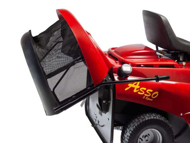 Eurosystems ASSO 67 Mini rider - Rider trattorino rasaerba - Motore LONCIN 352 cc - 7.2 Kw