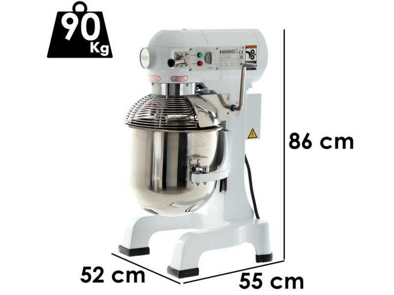 FIMAR EASYLINE B30K - Impastatrice planetaria professionale - Trifase - Vasca INOX da 30 litri