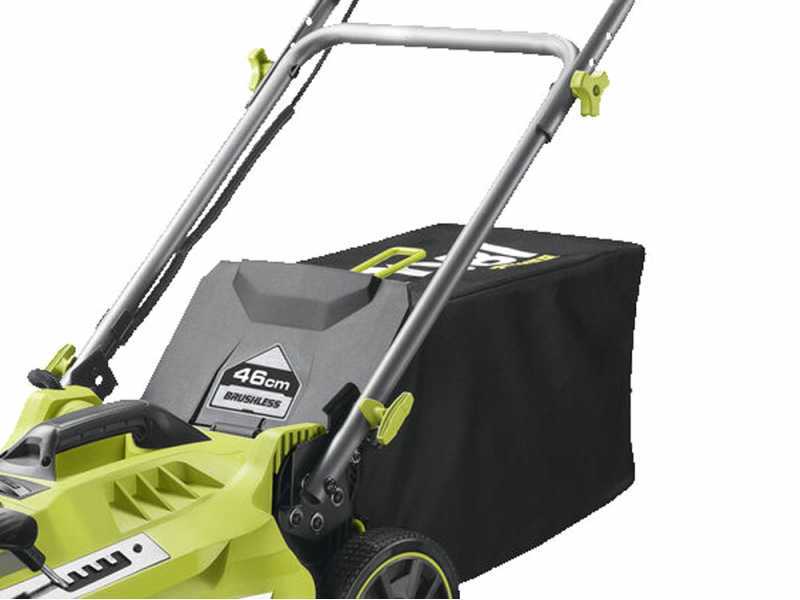 Ryobi RLM36X46H50PG - Tagliaerba a batteria - MAX POWER 36V/5Ah - Taglio 46 cm