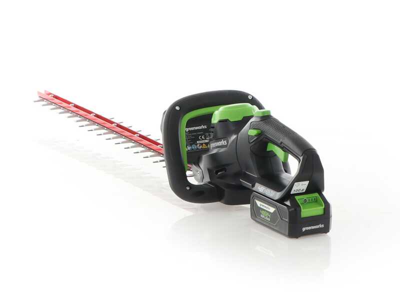 Greenworks G48HT - Tagliasiepi a batteria con lama da 61 cm - SENZA BATTERIE E CARICABATTERIE