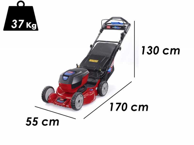 Toro Super Recycler TO-21848 - Tagliaerba a batteria - 60V/6Ah - Taglio 48 cm