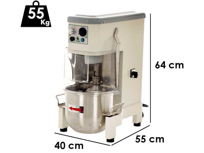 FIMAR PLN12BV - Impastatrice planetaria - Vasca in acciaio INOX da 10 litri