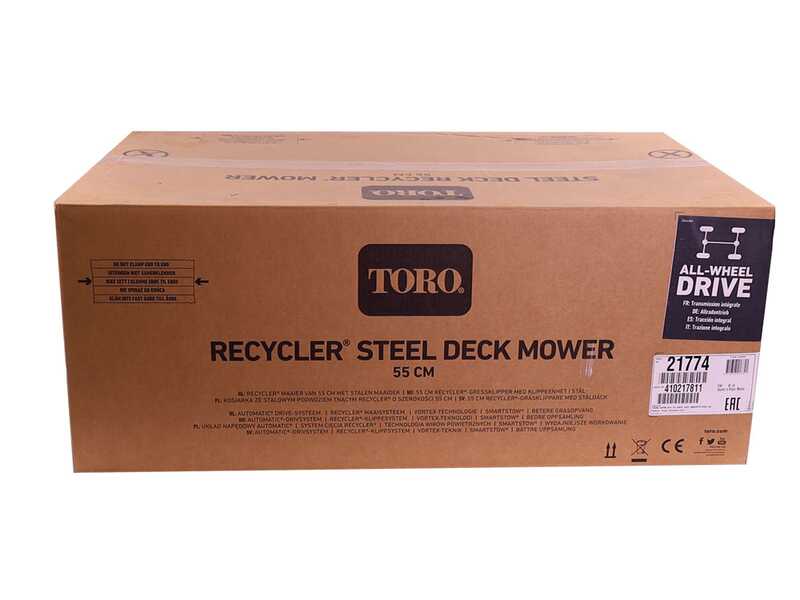 Toro TO-21771 Recycler -  Tosaerba a scoppio - Taglio da 55 cm - B&amp;S675 NEW