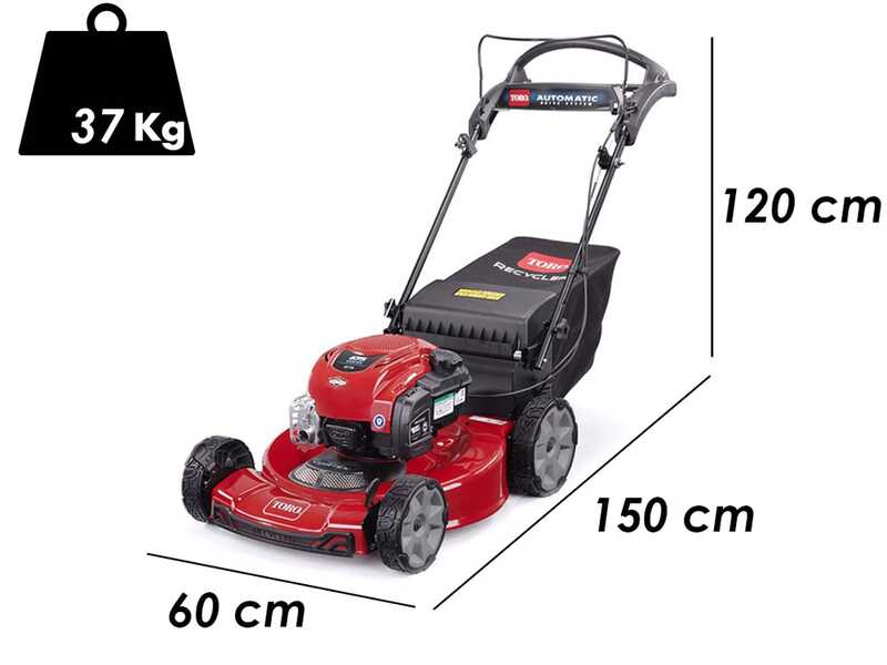 Toro TO-21771 Recycler -  Tosaerba a scoppio - Taglio da 55 cm - B&amp;S675 NEW