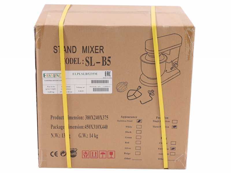 FIMAR EASYLINE SLB5 - Impastatrice Planetaria - Vasca da 5 litri