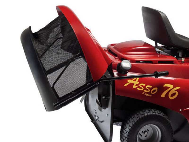 Rider trattorino rasaerba Eurosystems ASSO 76 Mini rider -Cambio Meccanico a marce - Larghezza di taglio 76 cm