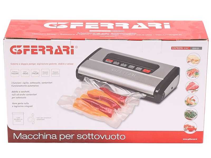 G3 Ferrari Express Vac - Macchina sottovuoto in Inox - Barra saldante da 31cm