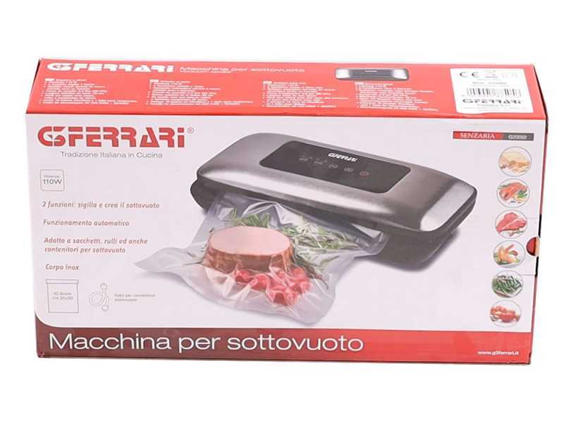 G3 Ferrari Senzaria - Macchina sottovuoto in Inox - Barra saldante da 31cm