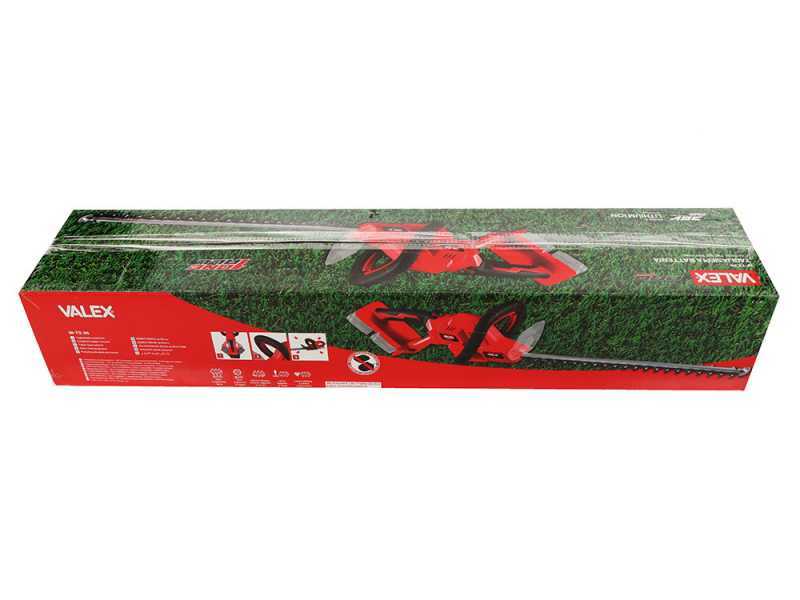 Valex M-TS36 - Tagliasiepi a batteria con lama da 60 cm - SENZA BATTERIE E CARICABATTERIA