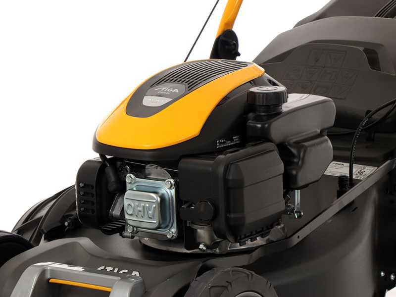 Stiga COMBI 748 S - Tagliaerba a scoppio trazionato - 4 in 1 - Motore ST 140