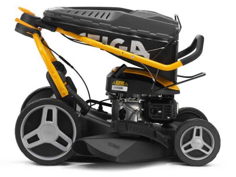 Stiga COMBI 748 S - Tagliaerba a scoppio trazionato - 4 in 1 - Motore ST 140