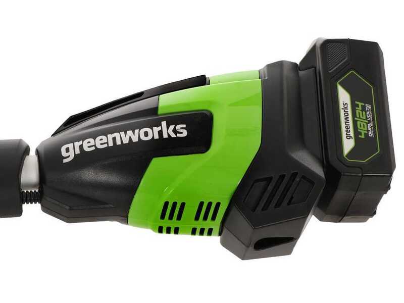 Greenworks G48PS - Potatore su asta di prolunga a batteria 48V - SENZA BATTERIE E CARICABATTERIE