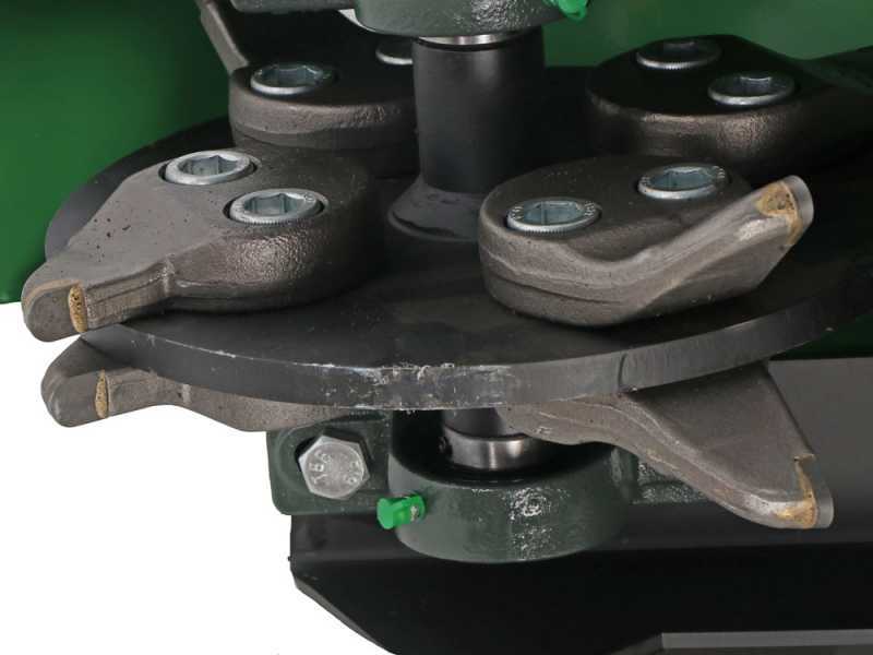 GreenBay Deep LE-330 - Fresaceppi - Motore Loncin 420 cc con avviamento elettrico - Ruota di taglio con 8 frese in carburo di tungsteno