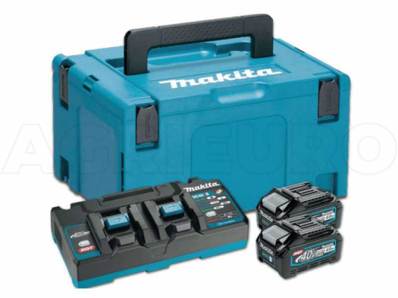 Starter Kit Energy XGT Makita 40V 2 batterie da 4.0 Ah - Caricabatterie doppio
