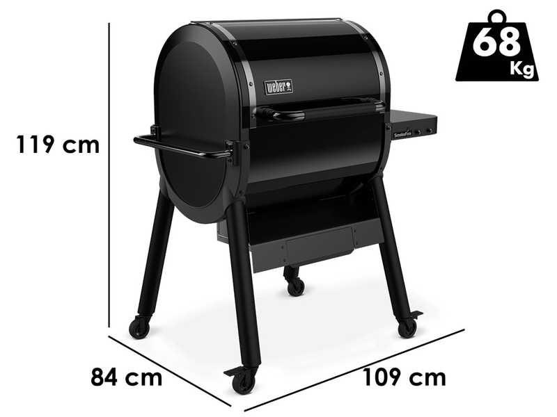 Weber Smoke Fire EPX4 - Barbecue a pellet