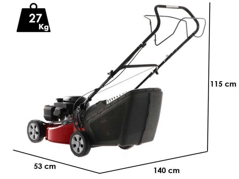 CastelGarden XC 48 S C - Tagliaerba a scoppio trazionato - 4 in 1 - Motore da 139 cc - Taglio 46 cm