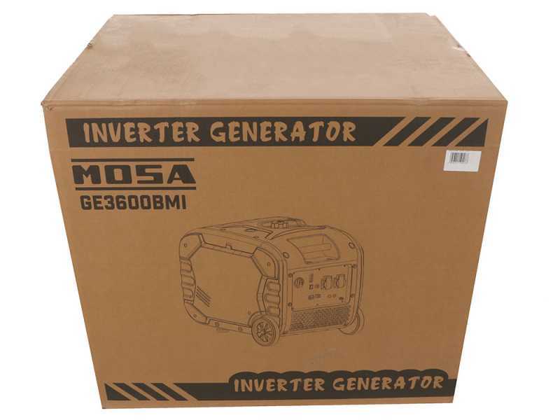 Mosa GE 3600 BMI - Generatore di corrente ad inverter versione trolley 4 kW - Continua 3.6 kW Monofase