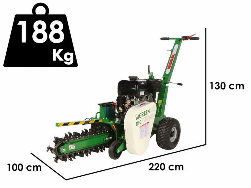 GreenBay DIG BSE-600 - Catenaria a scoppio - B&amp;S XR2100