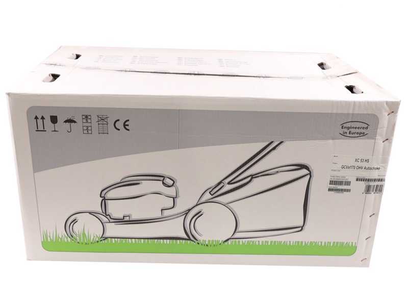 CastelGarden XC 53 HS - Rasaerba a scoppio trazionato - 4 in 1 - Taglio 51 cm