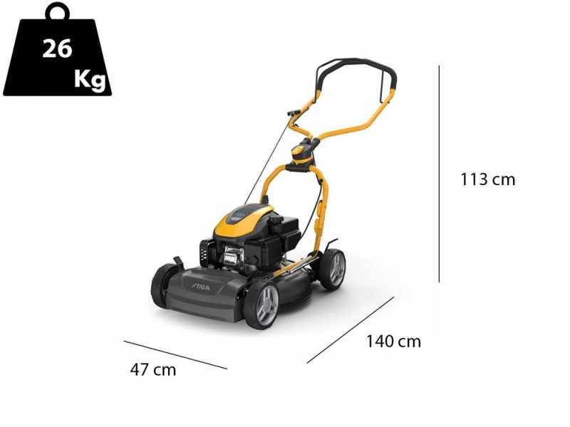 Stiga Multiclip 547 - Tagliaerba a scoppio - 123 cc