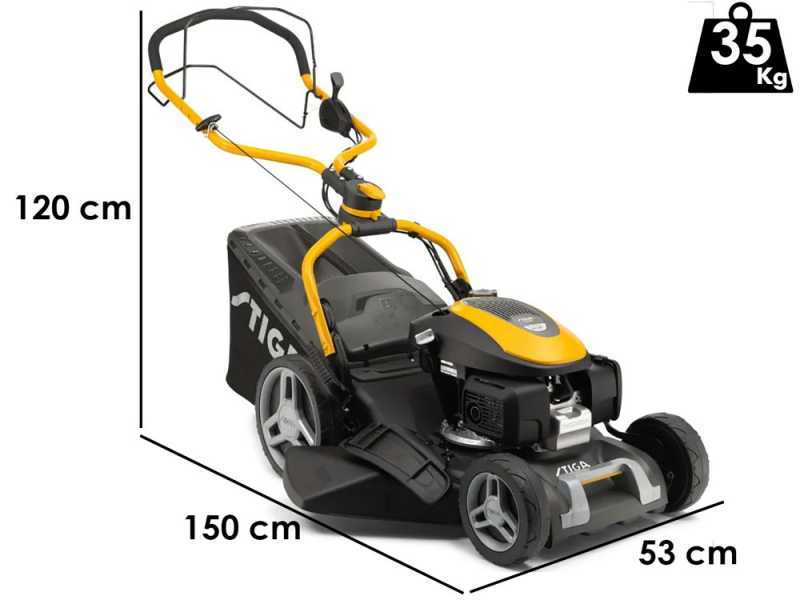 Stiga COMBI 748 V - Rasaerba a scoppio trazionato - Motore Honda GCVx145