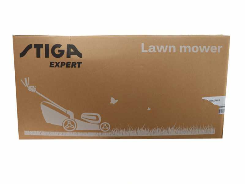 Stiga TWINCLIP 955B - Tagliaerba a scoppio trazionato - Honda GXV 160 OHV - Taglio 53 cm