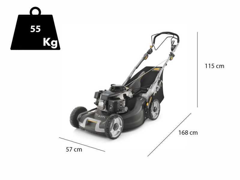 Stiga TWINCLIP 955B - Tagliaerba a scoppio trazionato - Honda GXV 160 OHV - Taglio 53 cm