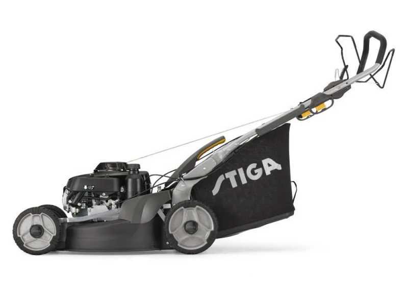 Stiga TWINCLIP 955B - Tagliaerba a scoppio trazionato - Honda GXV 160 OHV - Taglio 53 cm