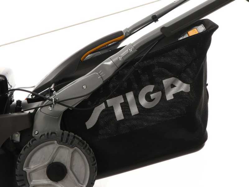 Stiga TWINCLIP 955B - Tagliaerba a scoppio trazionato - Honda GXV 160 OHV - Taglio 53 cm