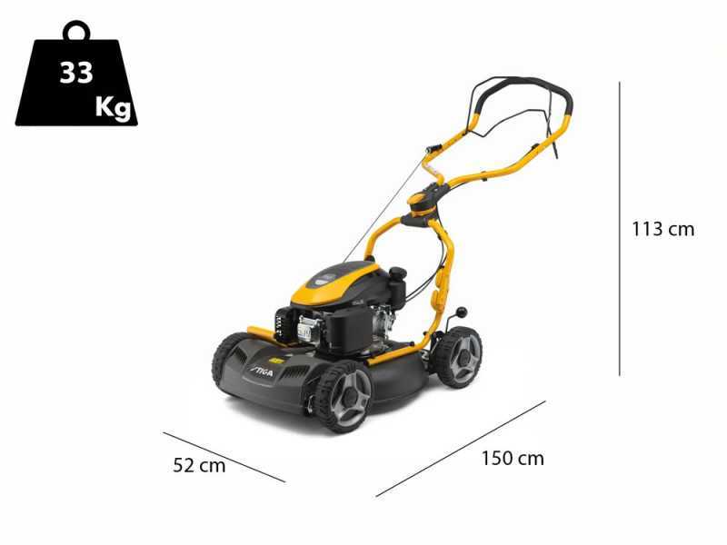 Stiga Multiclip 750 S - Rasaerba a scoppio - Motore ST170 OHV